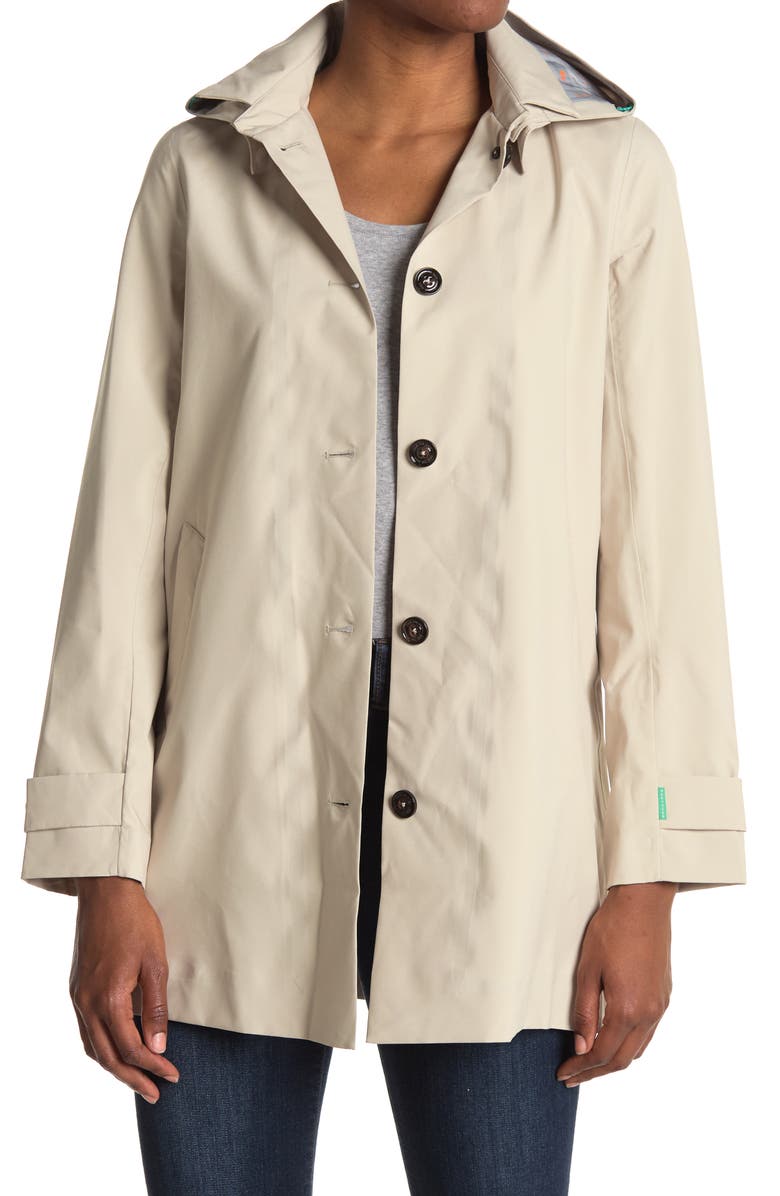 Save The Duck Waterproof Rain Coat, Main, color,