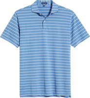 Peter Millar Coda Stripe Performance Piqué Polo