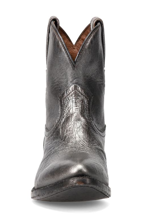 Frye Billy Short Western Boot In Gray