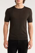 rag & bone Aulton Short Sleeve Wool Blend Sweater
