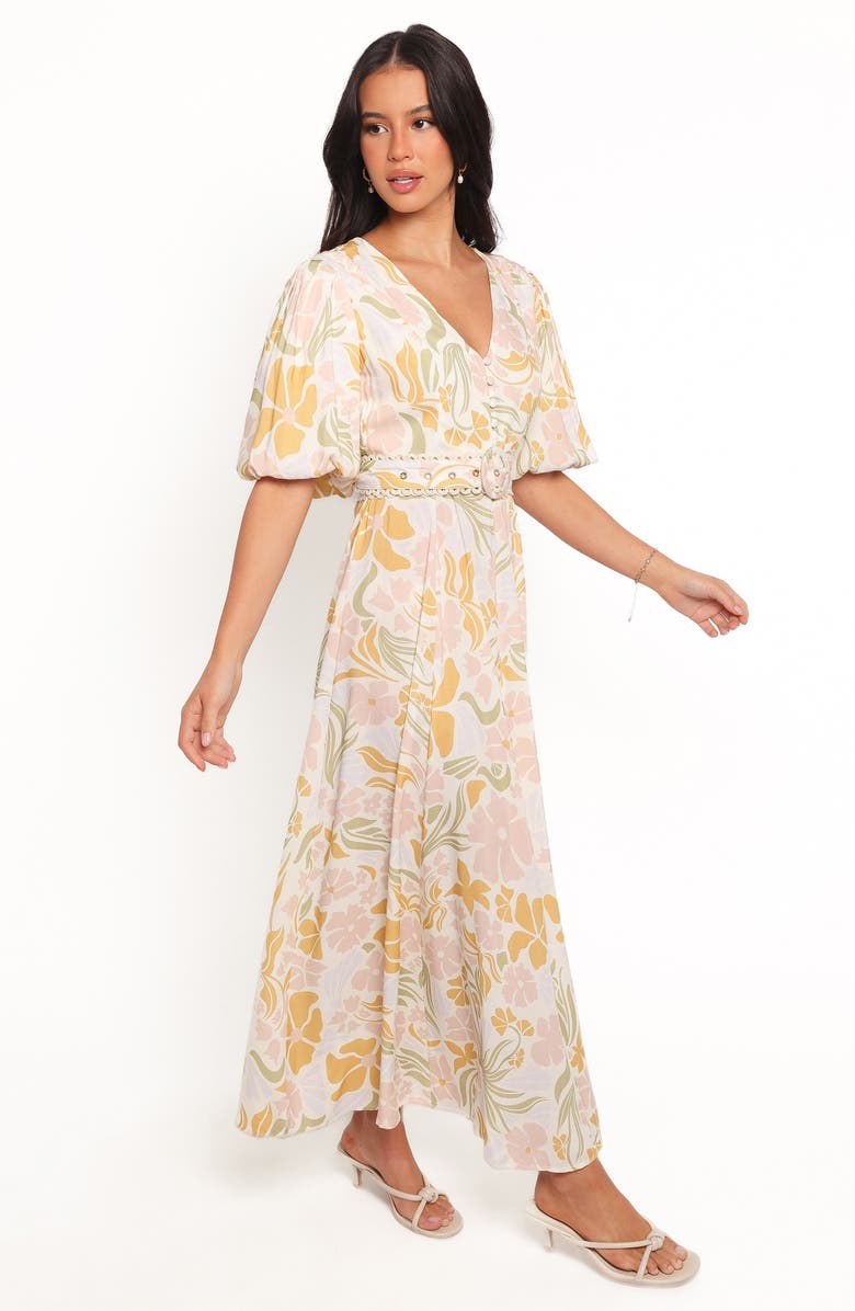 Petal & Pup Reva Floral Print Maxi Dress, Alternate, color,