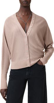 AllSaints Honor V Merino Wool Cardigan