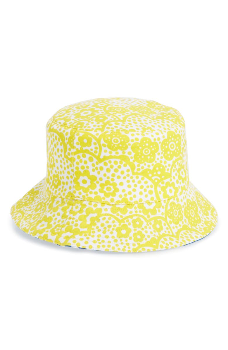 Mini Boden Jersey Reversible Bucket Hat, Main, color,