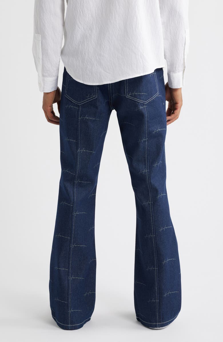 HONOR THE GIFT Print Riding Flare Jeans, Alternate, color, 