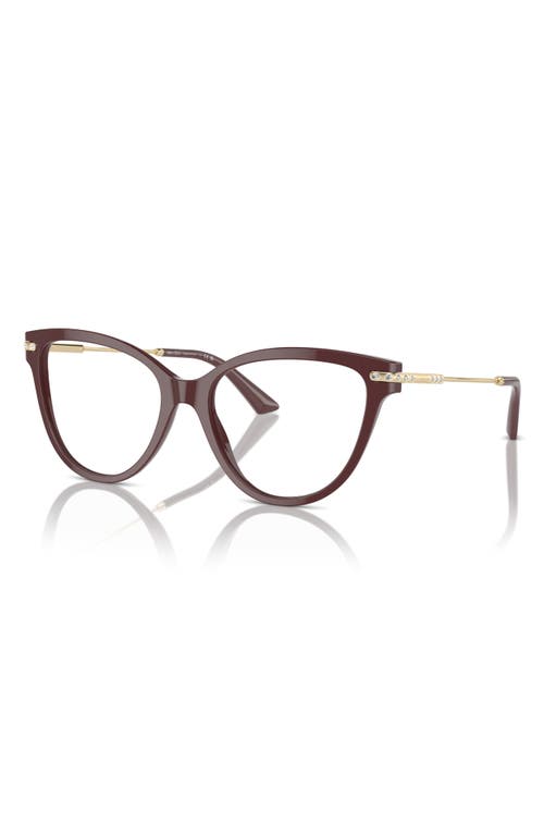 Jimmy Choo 52mm Cat Eye Optical Glasses