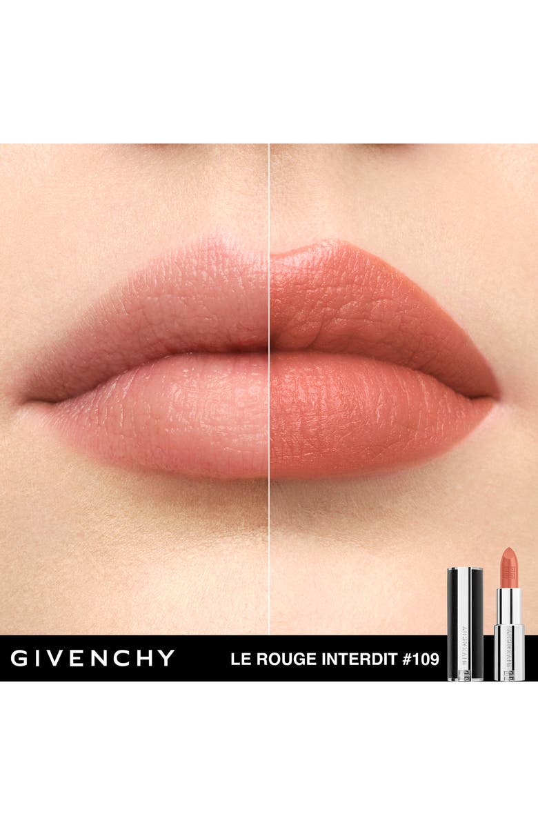 Givenchy Le Rouge Interdit Silk Lipstick, Alternate, color, 