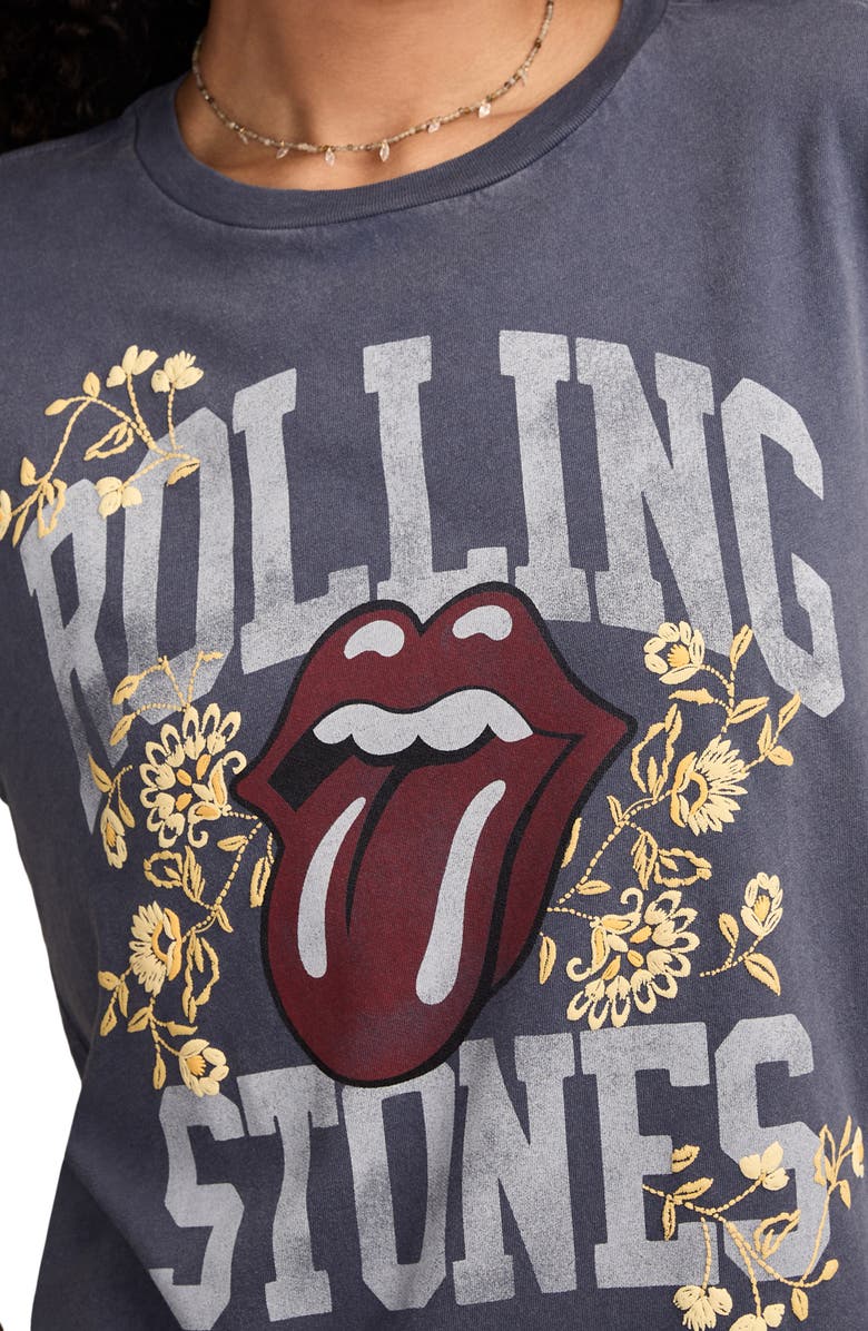 Lucky Brand Rolling Stones Boyfriend T-Shirt, Alternate, color, 