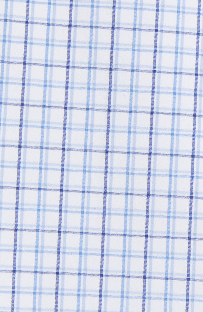 Mizzen+Main Leeward Trim Fit Tattersall Button-Up Performance Shirt, Alternate, color,