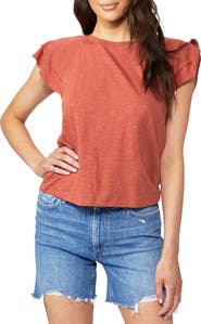 PAIGE Linnea Ruffle Sleeve T-Shirt