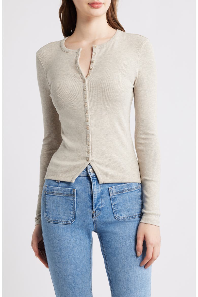The Rib Splay Top (Women) | Nordstrom
