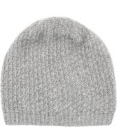 Portolano Raindrop Stitch Cashmere Beanie