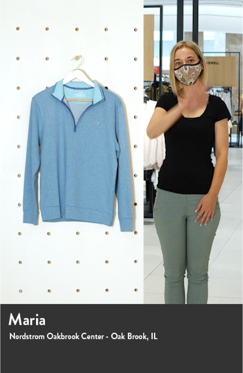 Coopers Town Stripe Quarter Zip Pullover, sales video thumbnail