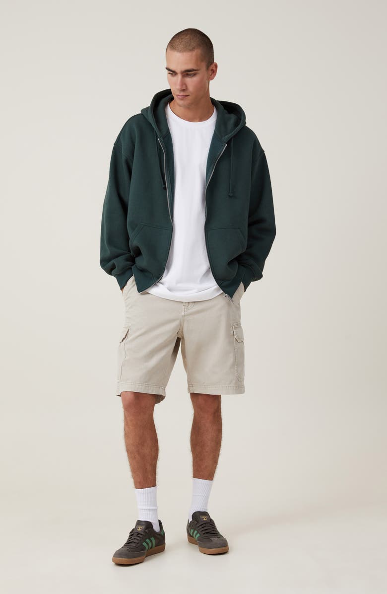 Cotton On Tactical Cotton Cargo Shorts, Alternate, color, River Rock