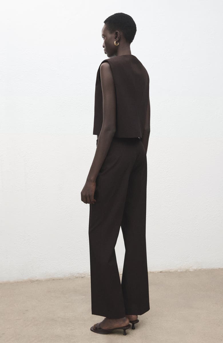 MANGO Flare Pants, Alternate, color, Grey