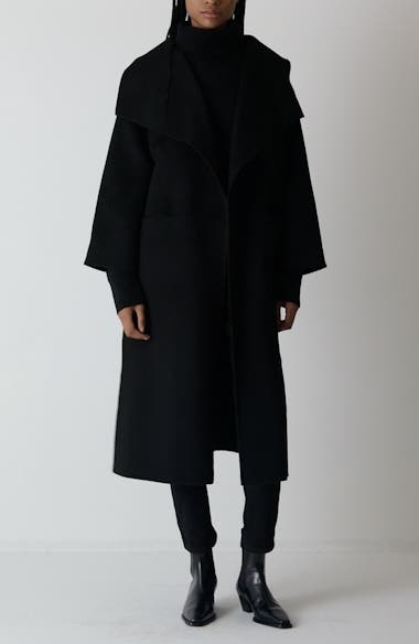 TOTEME Annecy Open Front Wool & Cashmere Coat | Nordstrom