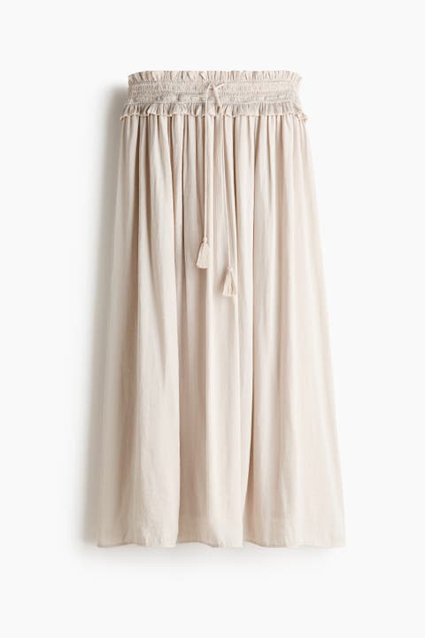 Tasseled Maxi Skirt