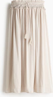 H&M Tasseled Maxi Skirt