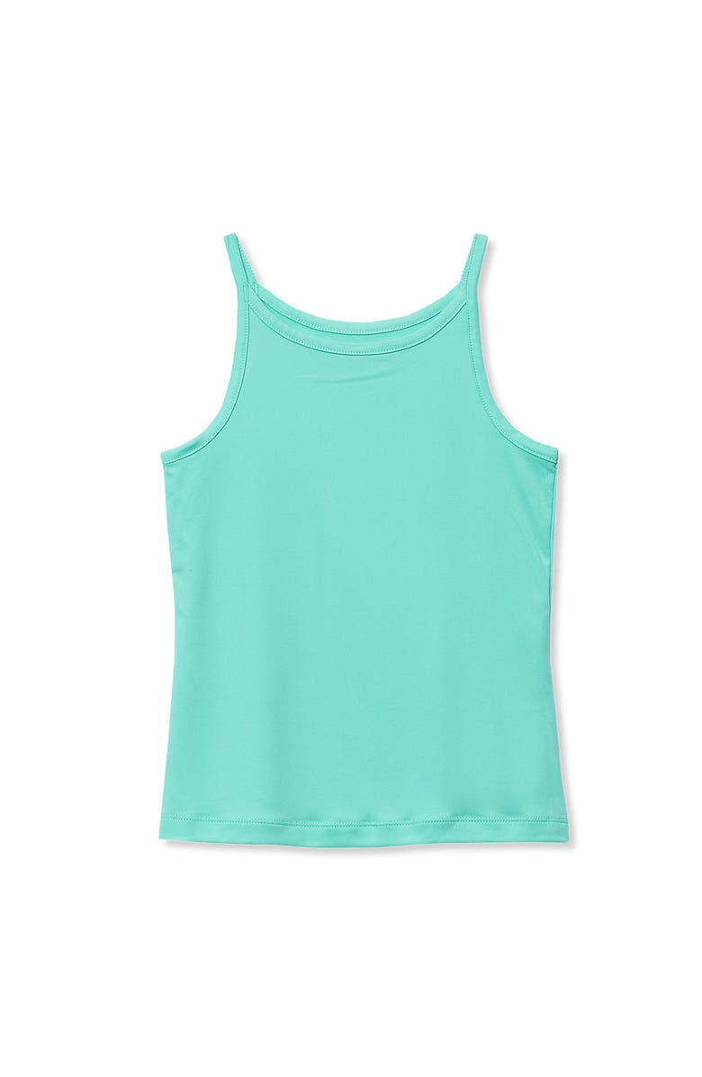 Lands' End Girls Sleep Tank Cami, Main, color, Aqua Ice