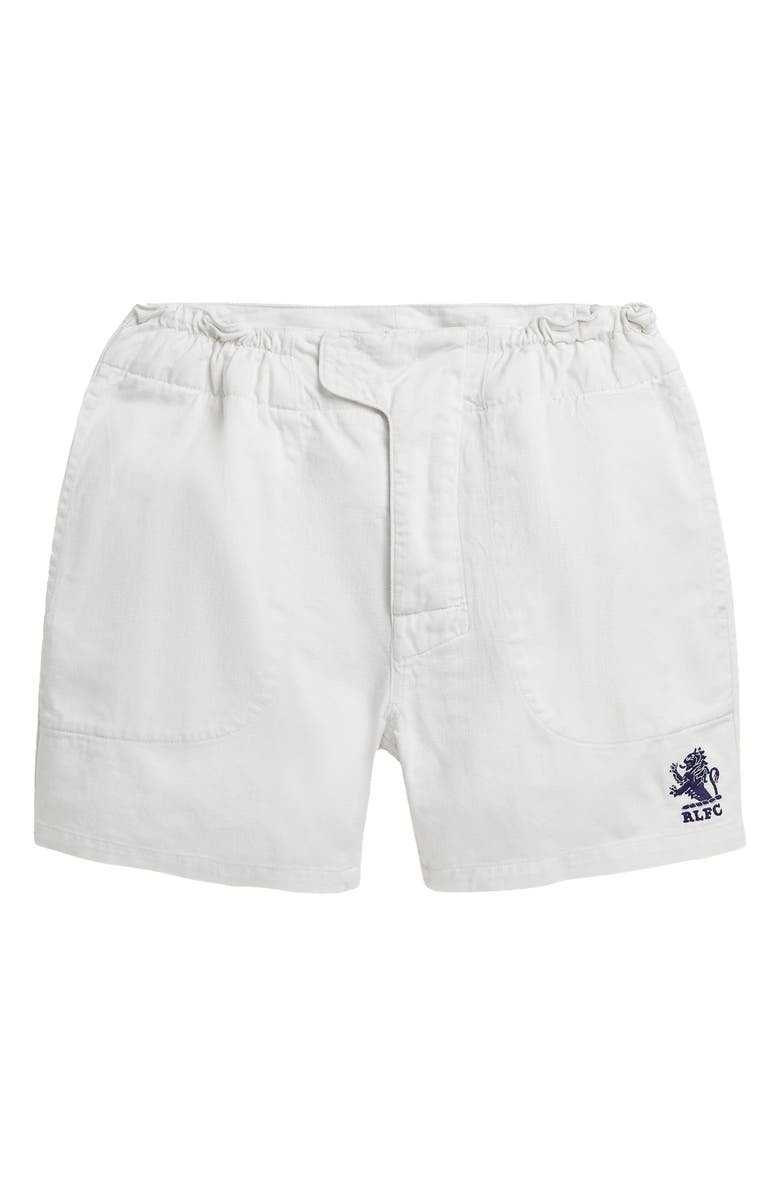 Polo Ralph Lauren Cotton Twill Rugby Shorts, Alternate, color,