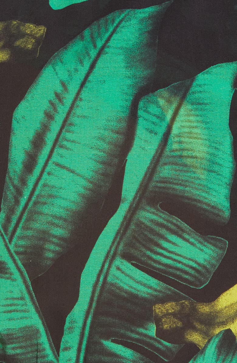 Ganni Ruffle Organic Cotton Cover-Up Skirt, Alternate, color,