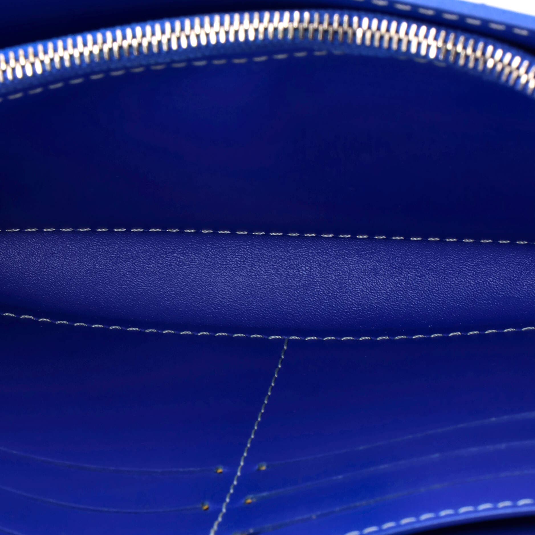 Pre-Owned Goyard Varenne Continental Wallet with Strap Coated Canvas, Alternate, color, Blue