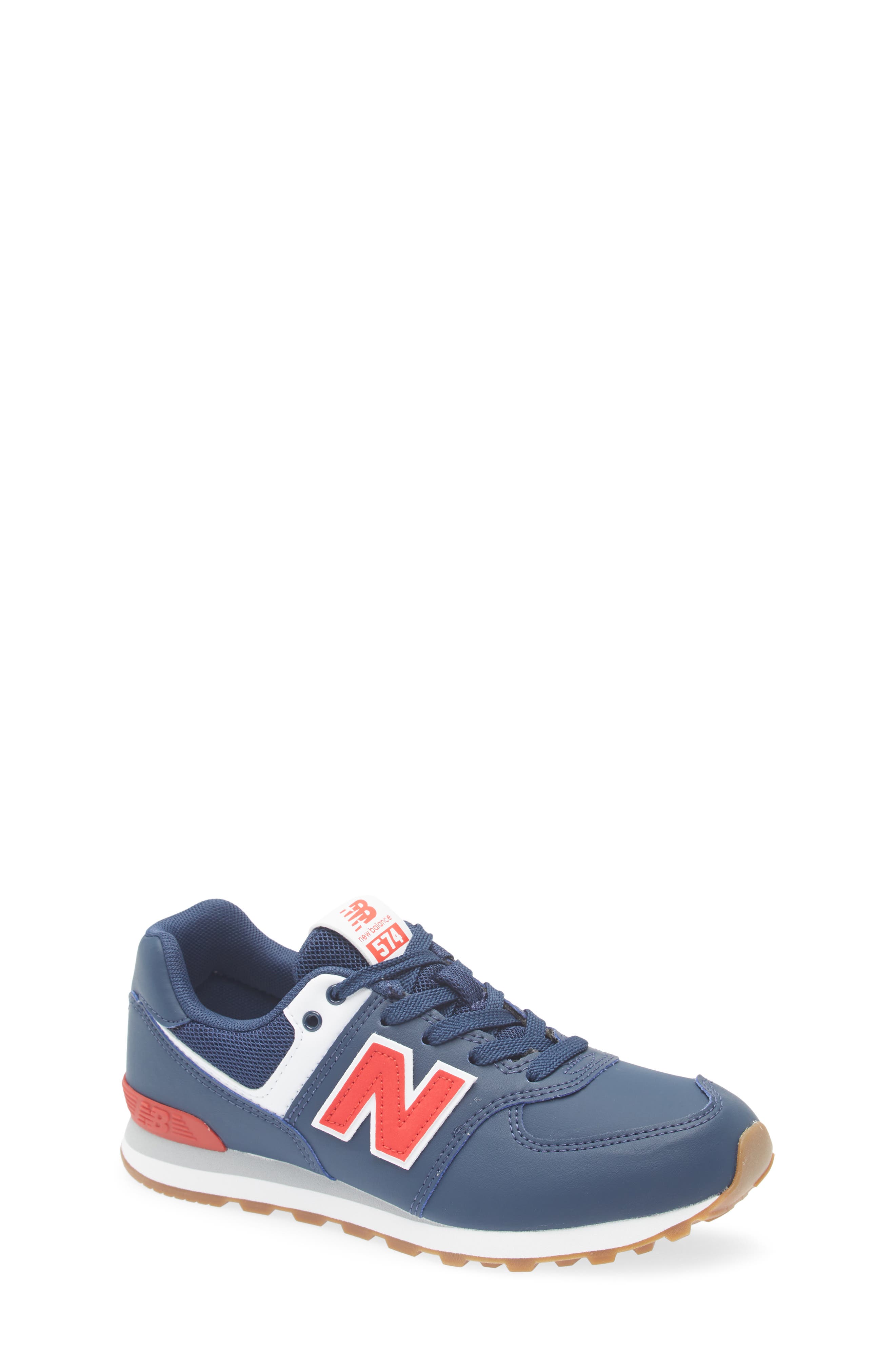 New Balance Kids' 574 Sneaker, Main, color, Blue
