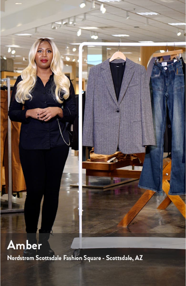 Abbot Herringbone Blazer, sales video thumbnail