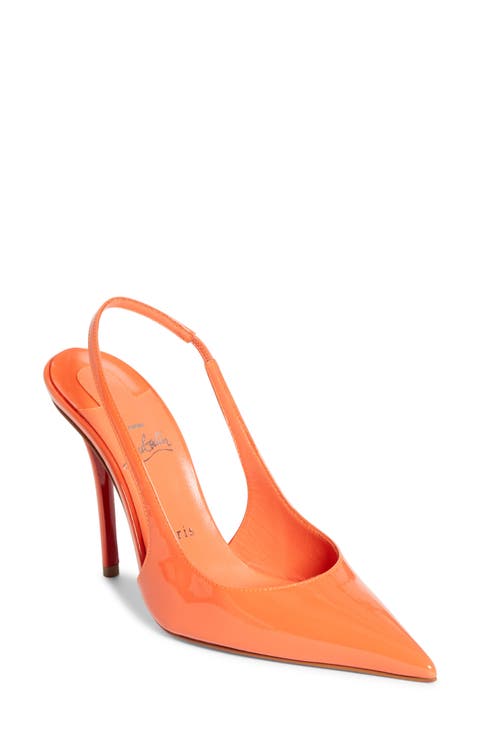 Miss Z Pointed Toe Slingback Pump (Women)