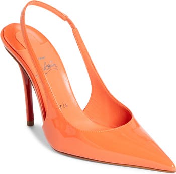 Christian Louboutin Miss Z Pointed Toe Slingback Pump (Women