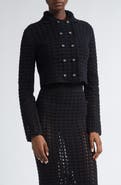 Dolce&Gabbana Virgin Wool Crochet Jacket
