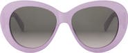 CELINE Triomphe 55mm Gradient Butterfly Sunglasses