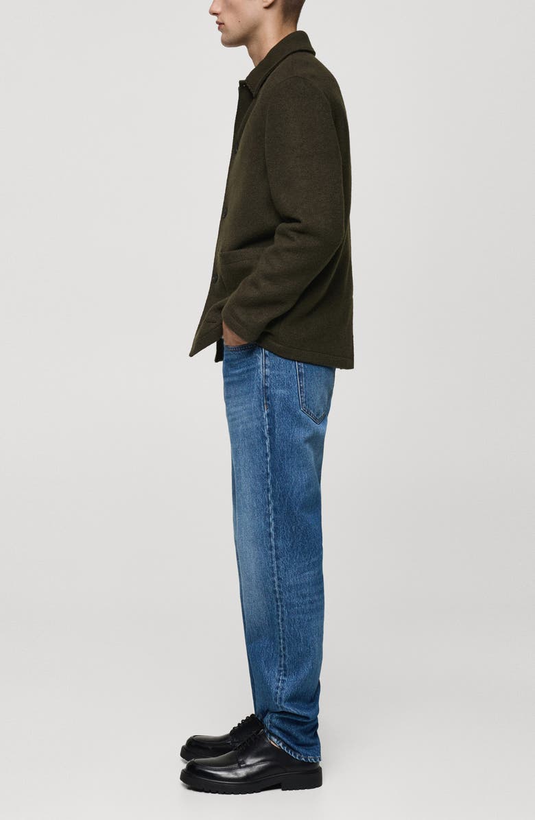 MANGO Bouclé Jacket, Alternate, color, 