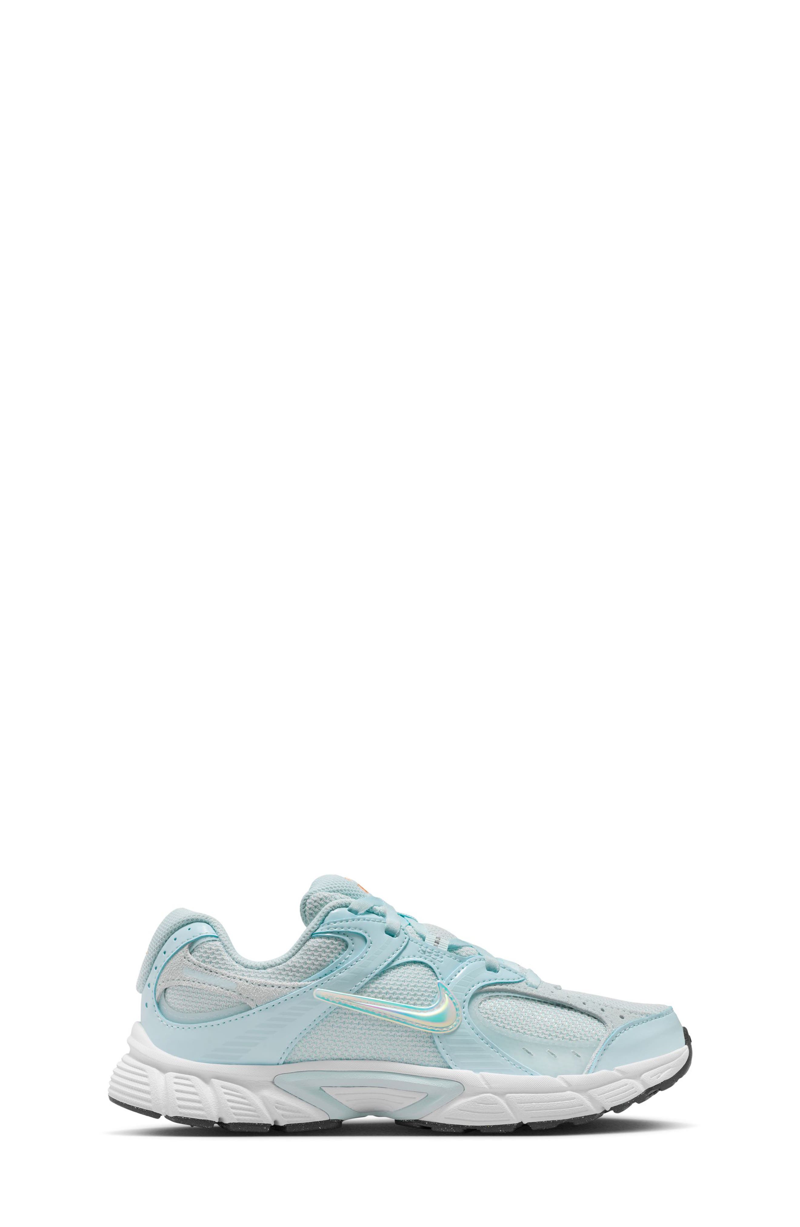 Nike Kids' V5 Runner Shoe, Alternate, color, Glacier Blue/ Orange/ Marakesh