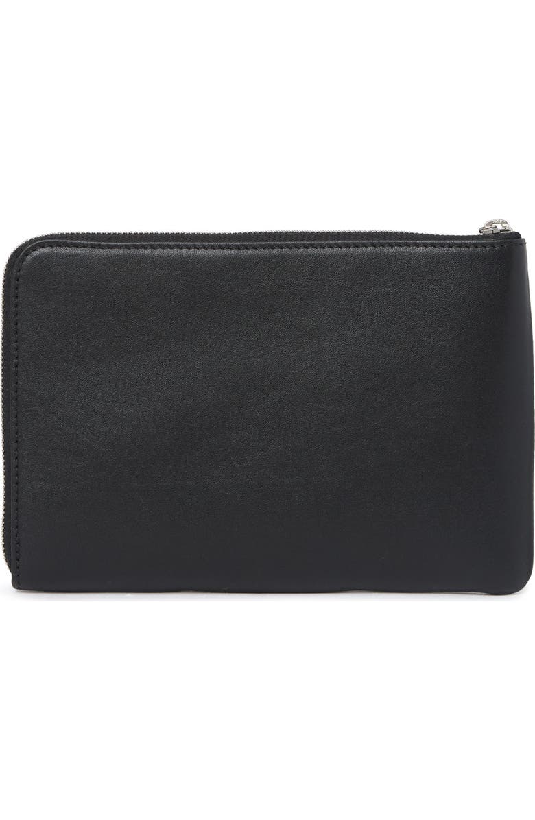 Longchamp Le Pliage Cuir LGP Pouch, Alternate, color, Black