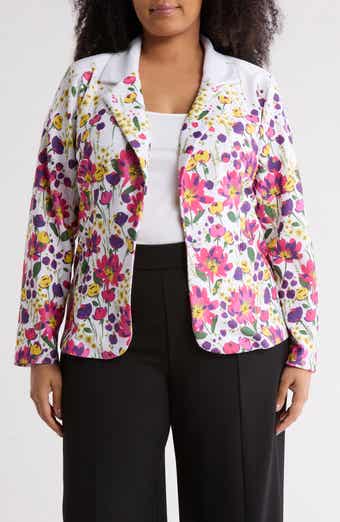 BY DESIGN Botanical Blazer
