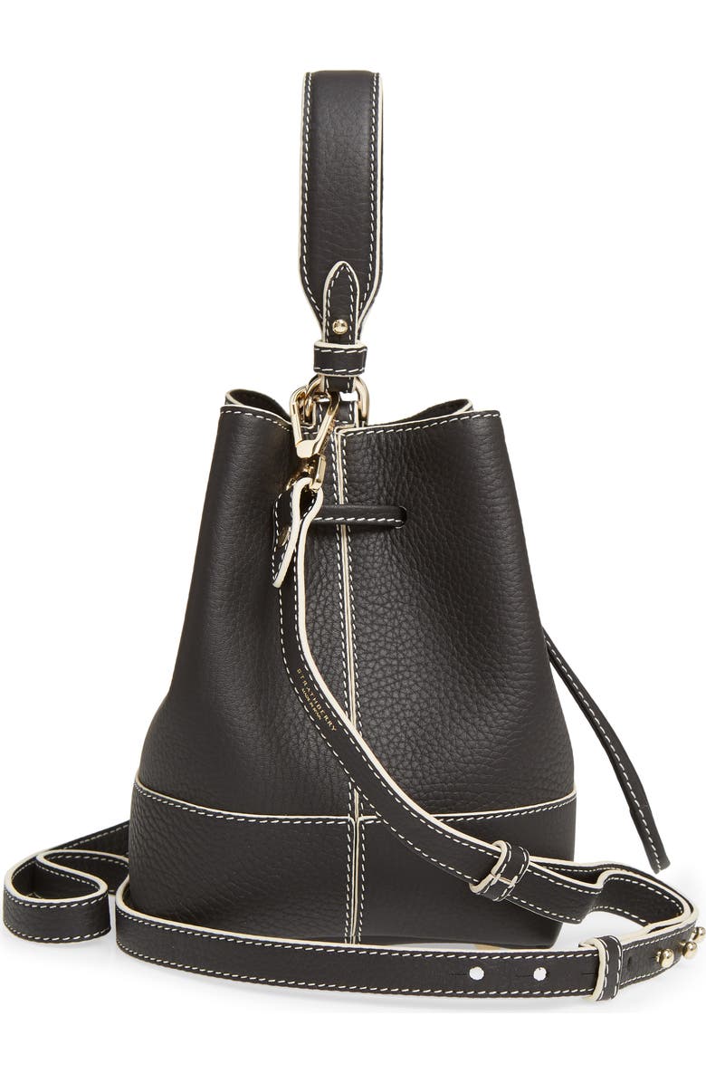 Strathberry Lana Osette Leather Crossbody Bucket Bag, Alternate, color,