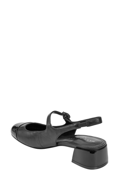 Marc Fisher Ltd Martie Slingback Mary Jane Pump In Black