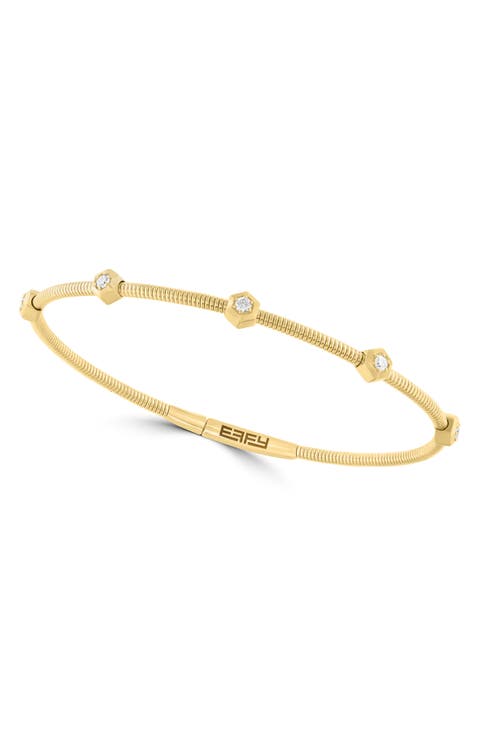 Lab-Grown Diamond Chain Bracelet