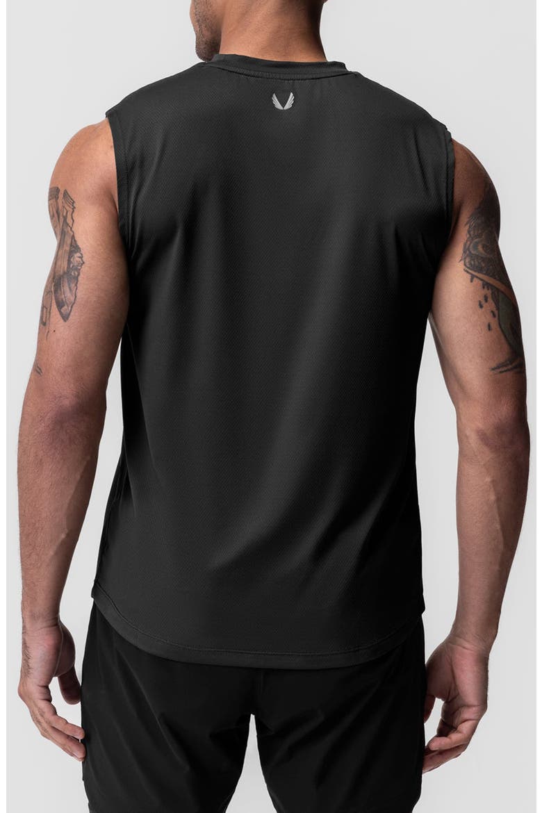 AeroSilver Muscle Tee, Alternate, color, BLACK