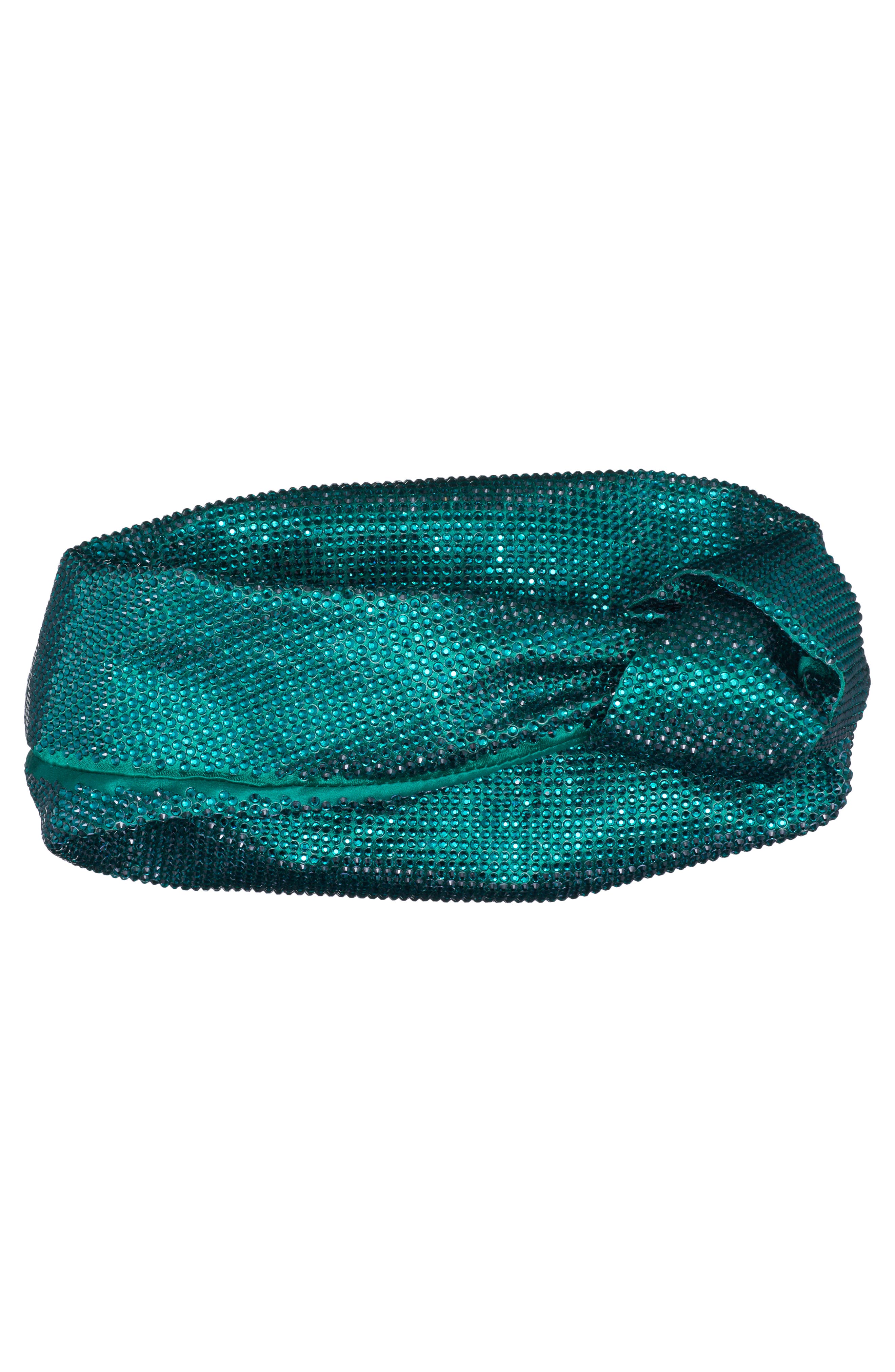 Bottega Veneta Mini Jodie Crystal Embellished Hobo Bag, Alternate, color, 