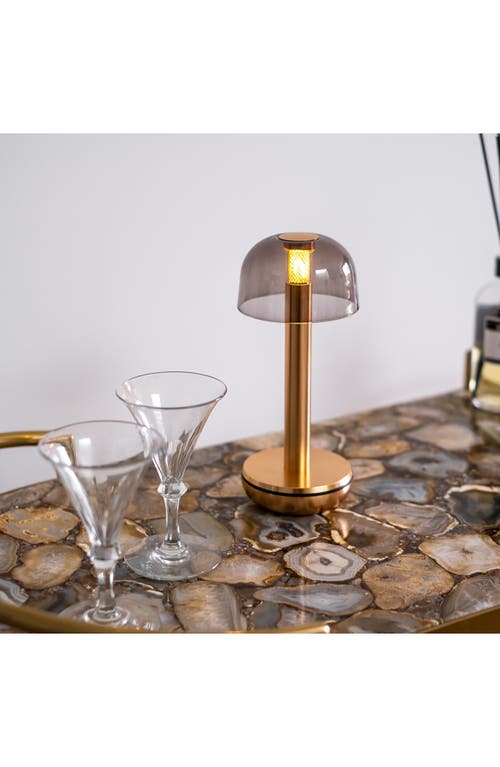 Ameico Humble Two Cordless Led Lamp In Gold