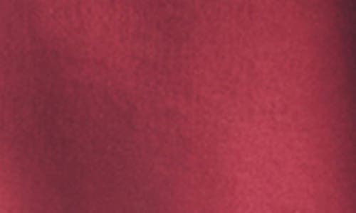 Brooklyn Industries Oversize Half Zip Cotton Sweatshirt In Red