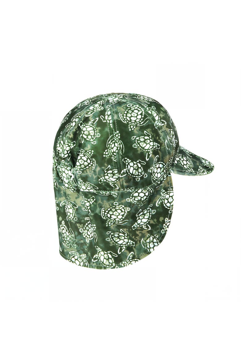 Swim Flap Hat, Alternate, color, Turtle Cove
