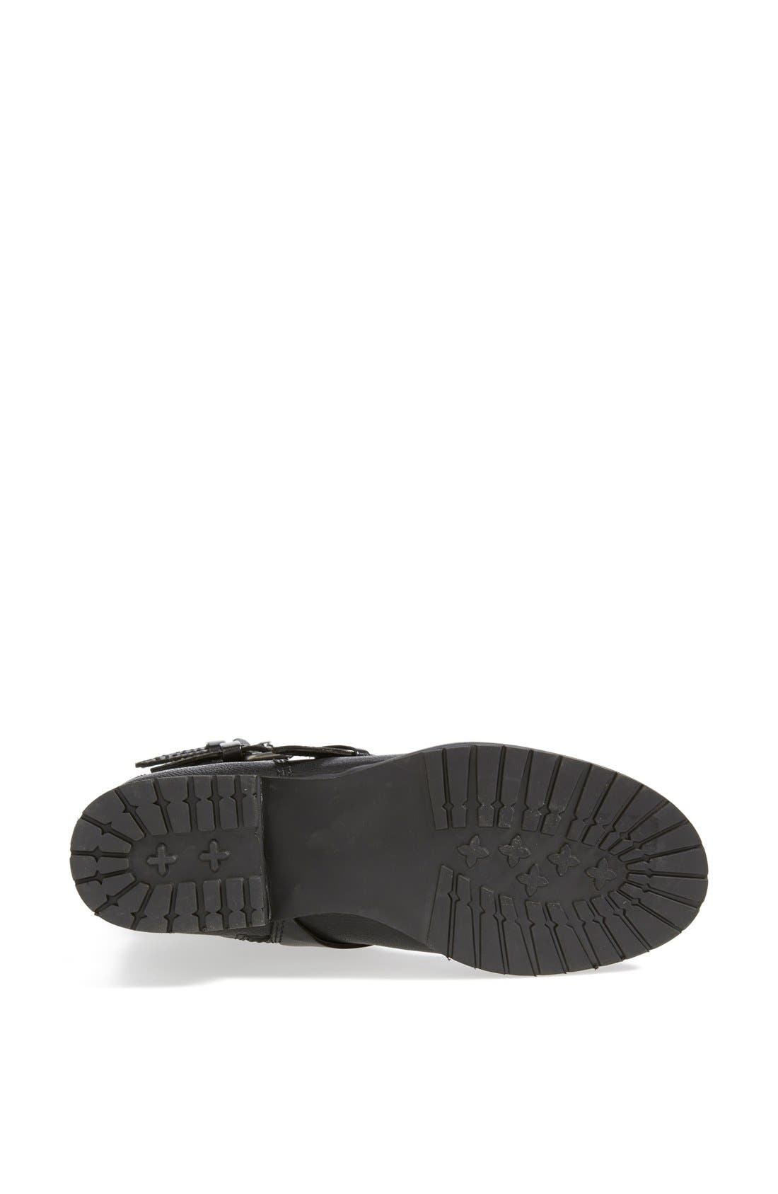 DV by Dolce Vita 'Ferin' Buckle Boot, Alternate, color, BLACK