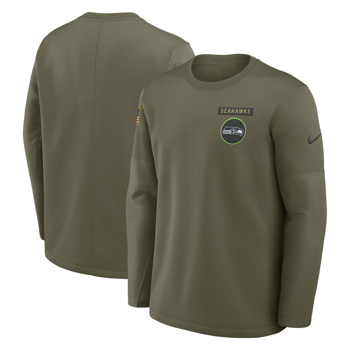 nike olive green long sleeve