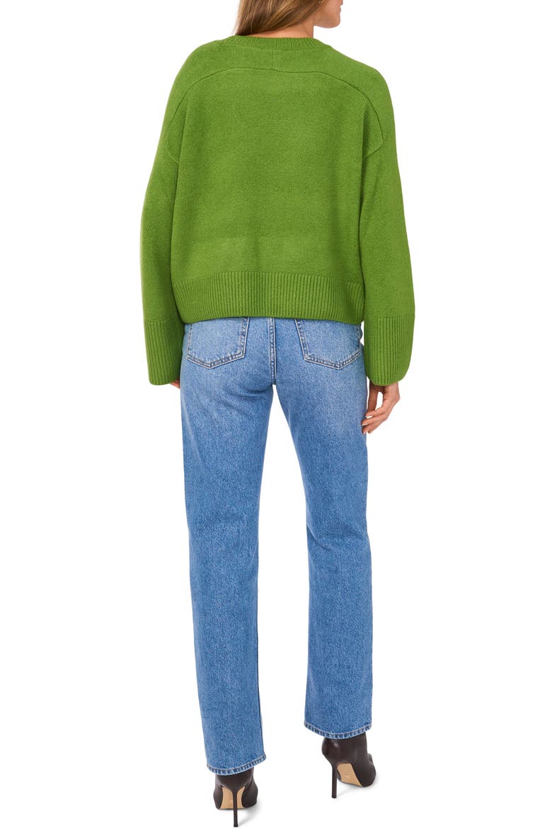 Crewneck Sweater, Alternate, color, SALTED LIME
