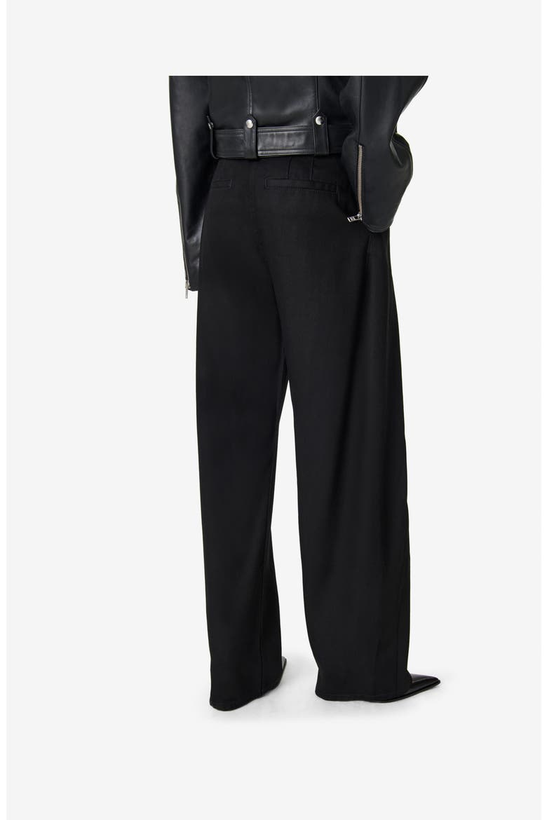 The Flowy Pant, Alternate, color, RINSED BLACK