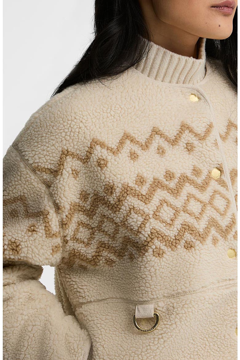 Ferrisdale Fleece Jacket, Alternate, color, IVORY MULTI