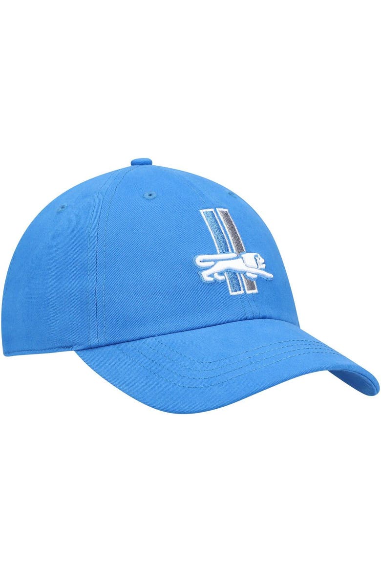 Women's '47 Blue Detroit Lions Miata Clean Up Legacy Adjustable Hat, Alternate, color, Blue