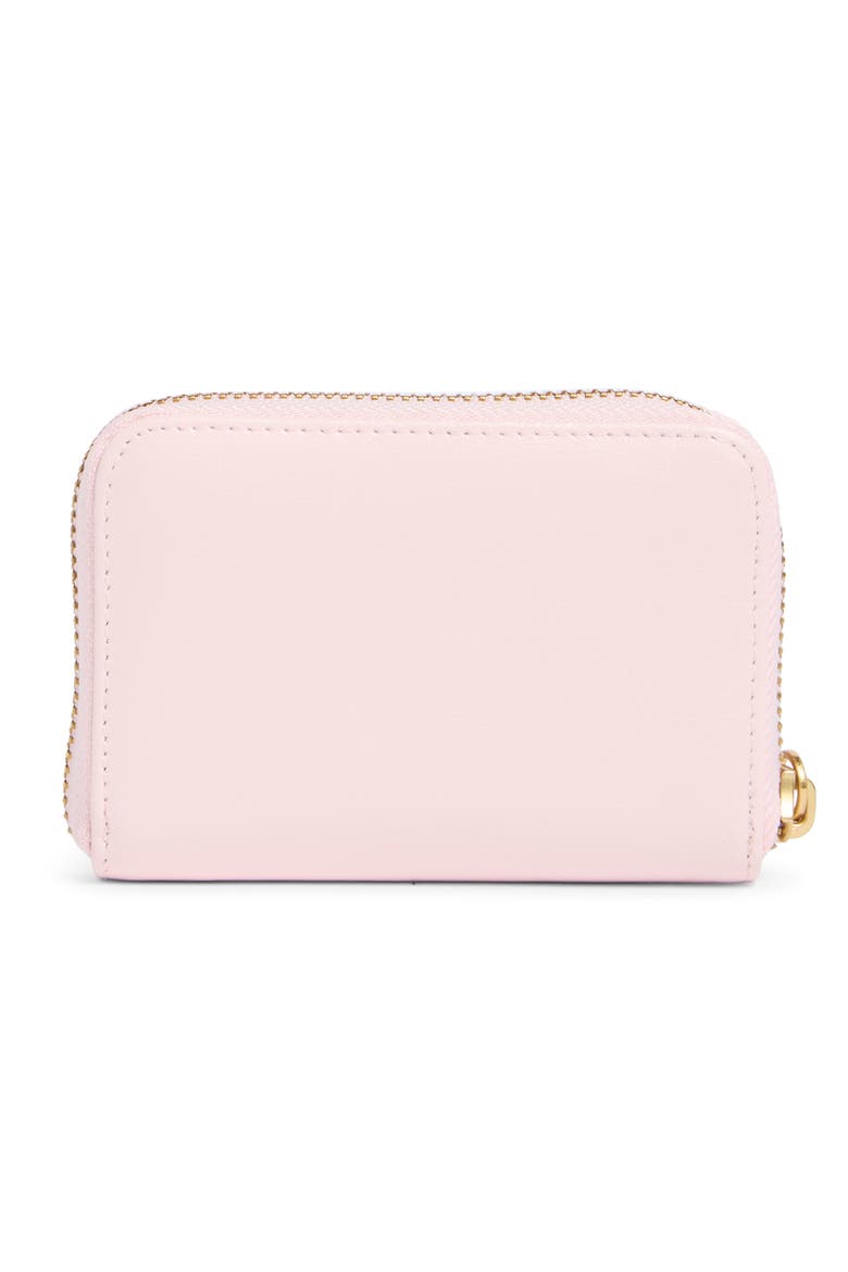Small Zip Wallet, Alternate, color, ICE PINK